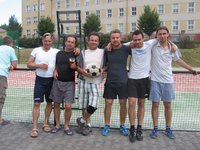 Nohejbalové týmy  SKP Slavičín a SKP junior Slavičín (Studeníkovi)