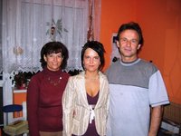 Pavel Studeník s manželkou a dcerou